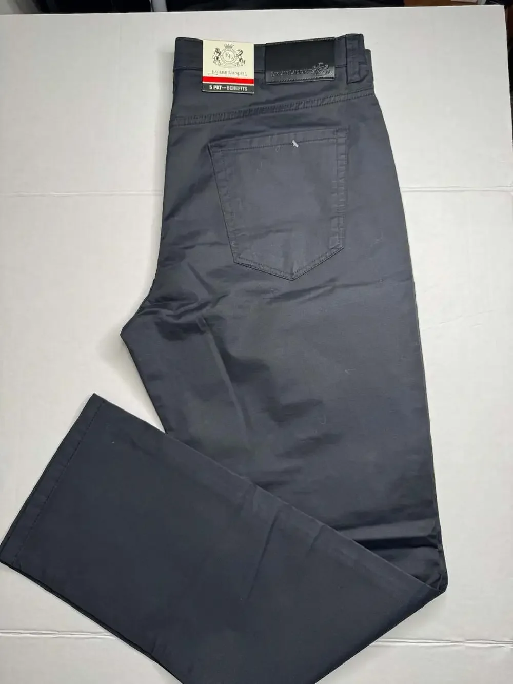English Laundry 5 Pocket Pants Size 34x30 Charcoal Grey New with Tags